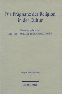 Die Prägnanz der Religion in der Kultur. Ernst Cassirer und die Theologie. Hrsg. v. Dietrich Korsch u. Enno Rudolph. Mohr Siebeck Verlag, Tübingen 2000. VI, 268 Seiten (Religion und Aufklärung / 7). ISBN 978-3-16-147303-6 fadengeheftete Broschur
